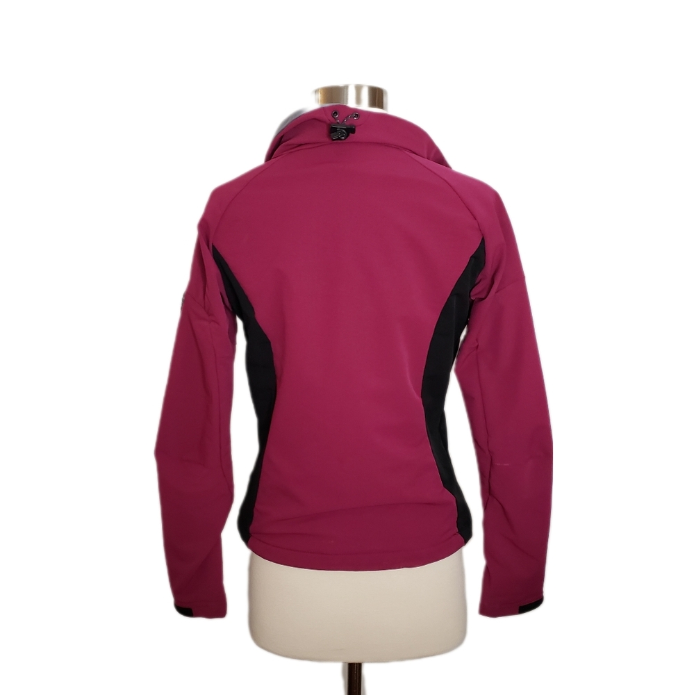 Mountain Hardwear XS Fuchsia Waterproof Shell Zip Up Performance Jacket - Picture 4 of 15